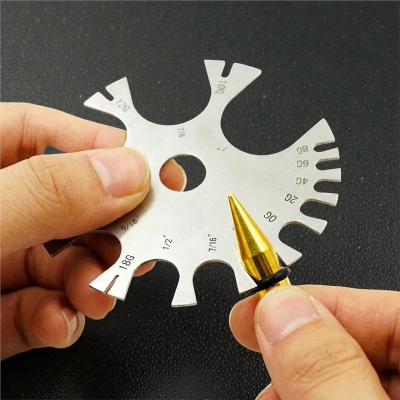 Body Jewelry Measurements - ABYN-For Body Jewelry Sizing Tool Stainless