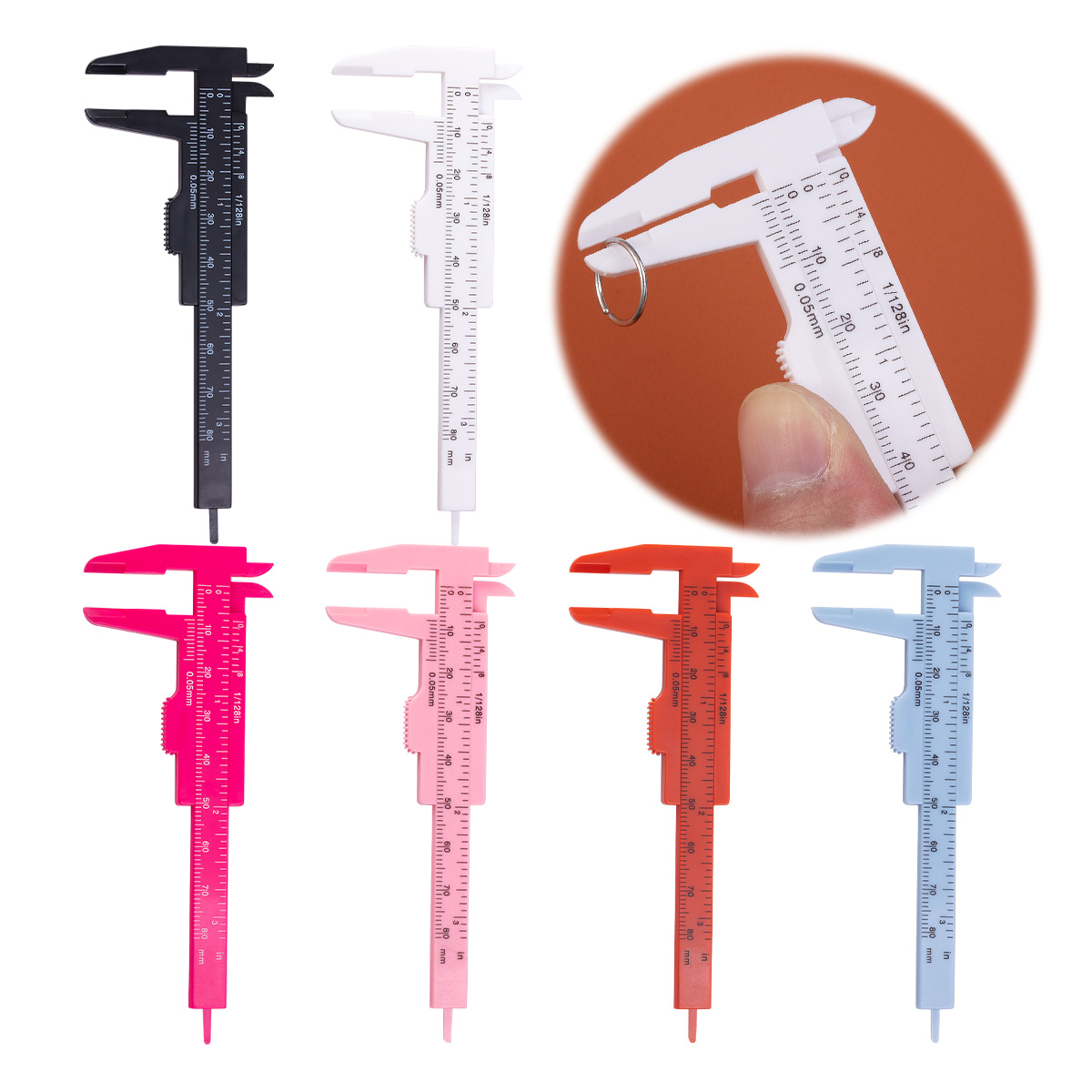 Body Jewelry Measurements - 1/6pcs Piercing Jewellery Measuring Tool Acrylic