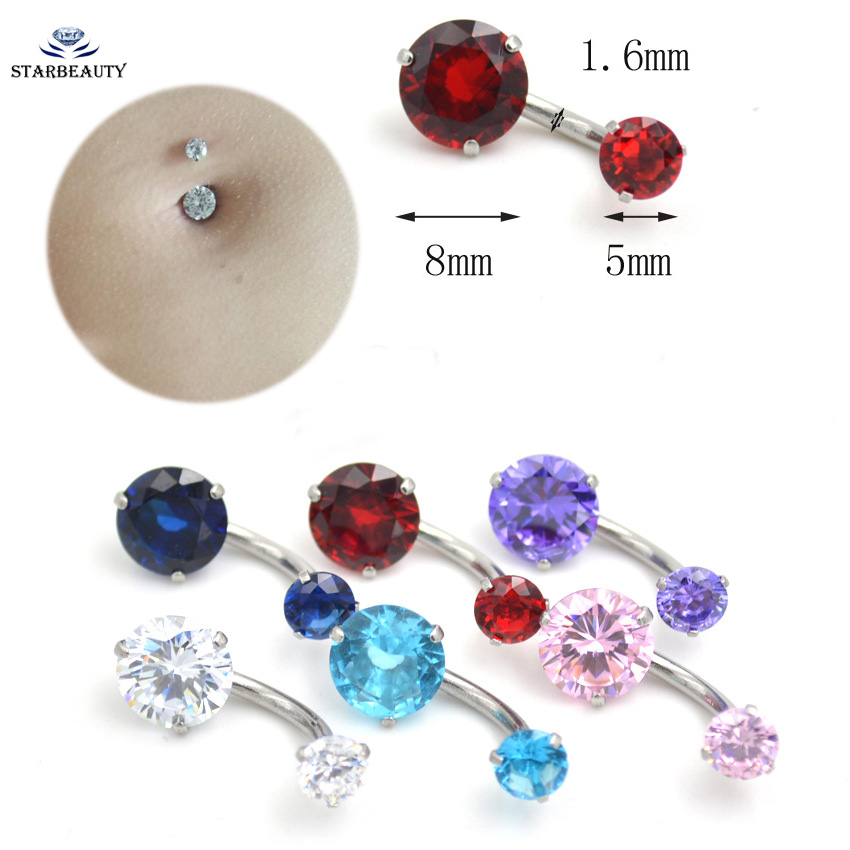 Body Jewelry Brands - New Brand AAA Zircon Jeweled Style
