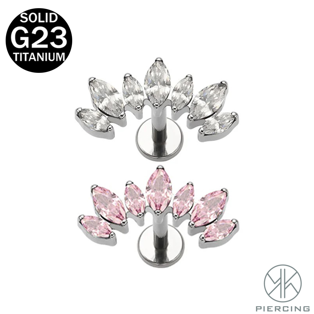 Body Jewelry Brands - 16G 18G F136 Titanium Brand New