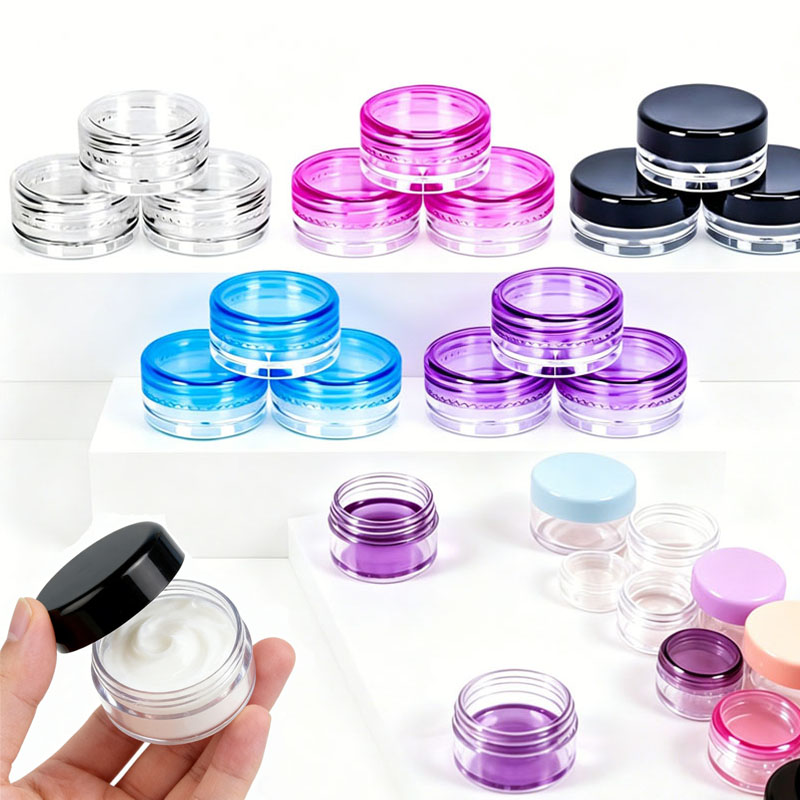 Body Jewelry Storage - 100Pcs 2g-20g Empty Small Cosmetic Sample