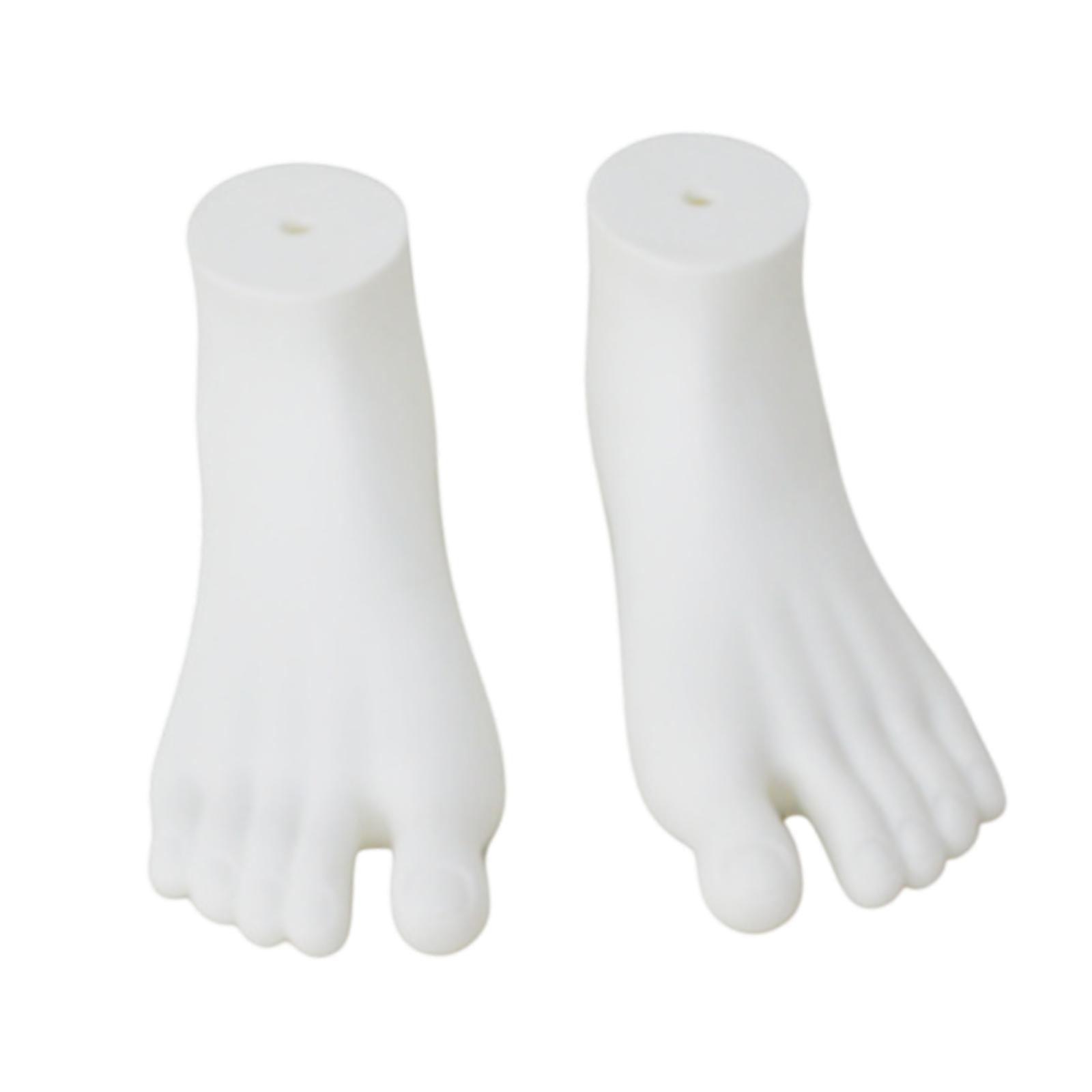 2Pcs Mannequin Foot Manikin Fe - огляд і ціна Body Jewelry Mall
