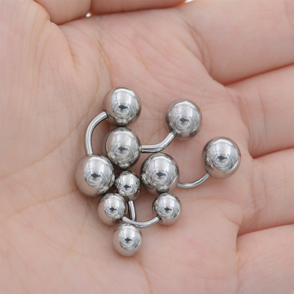 1 Pcs PA Nipple Vaginal Ring b - огляд і ціна Nipple Bar Curved