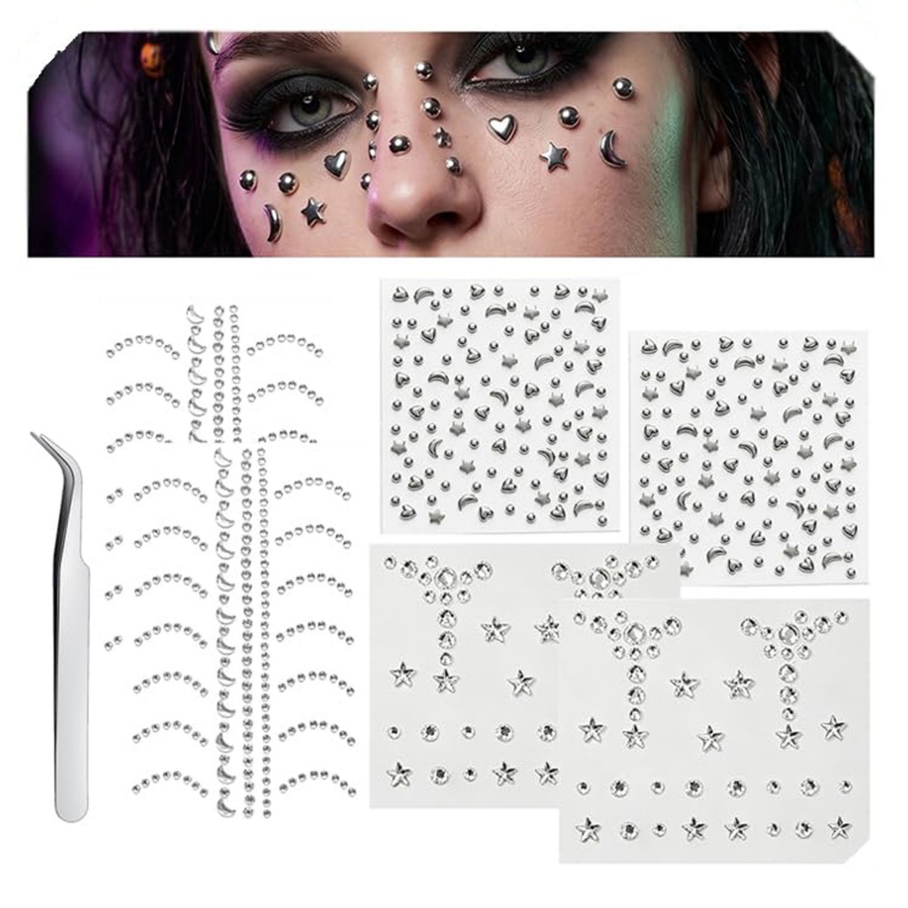 Fake Piercings Balls Stick on  - огляд і ціна Body Jewelry Labret