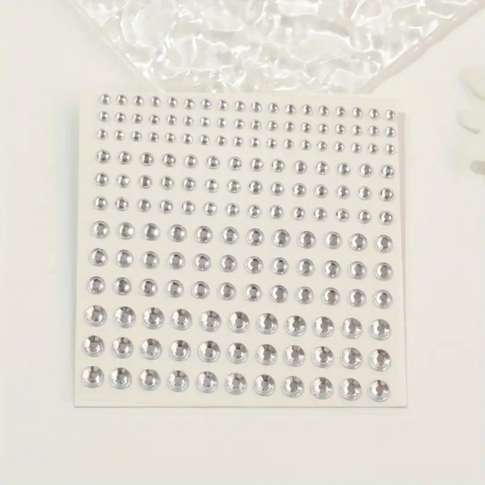 165pcs Self-Adhesive Rhineston - огляд і ціна Body Jewelry Labret