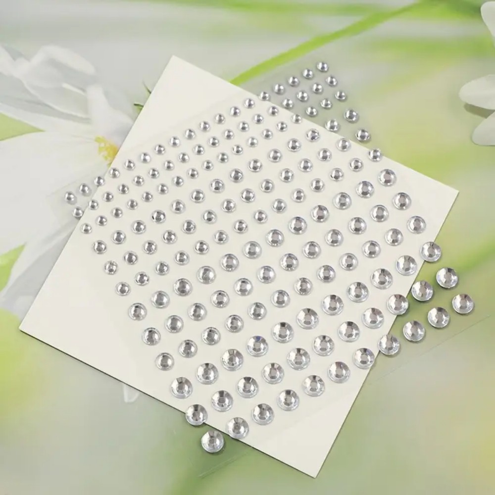 165pcs Self-Adhesive Rhineston - огляд і ціна Body Jewelry Labret