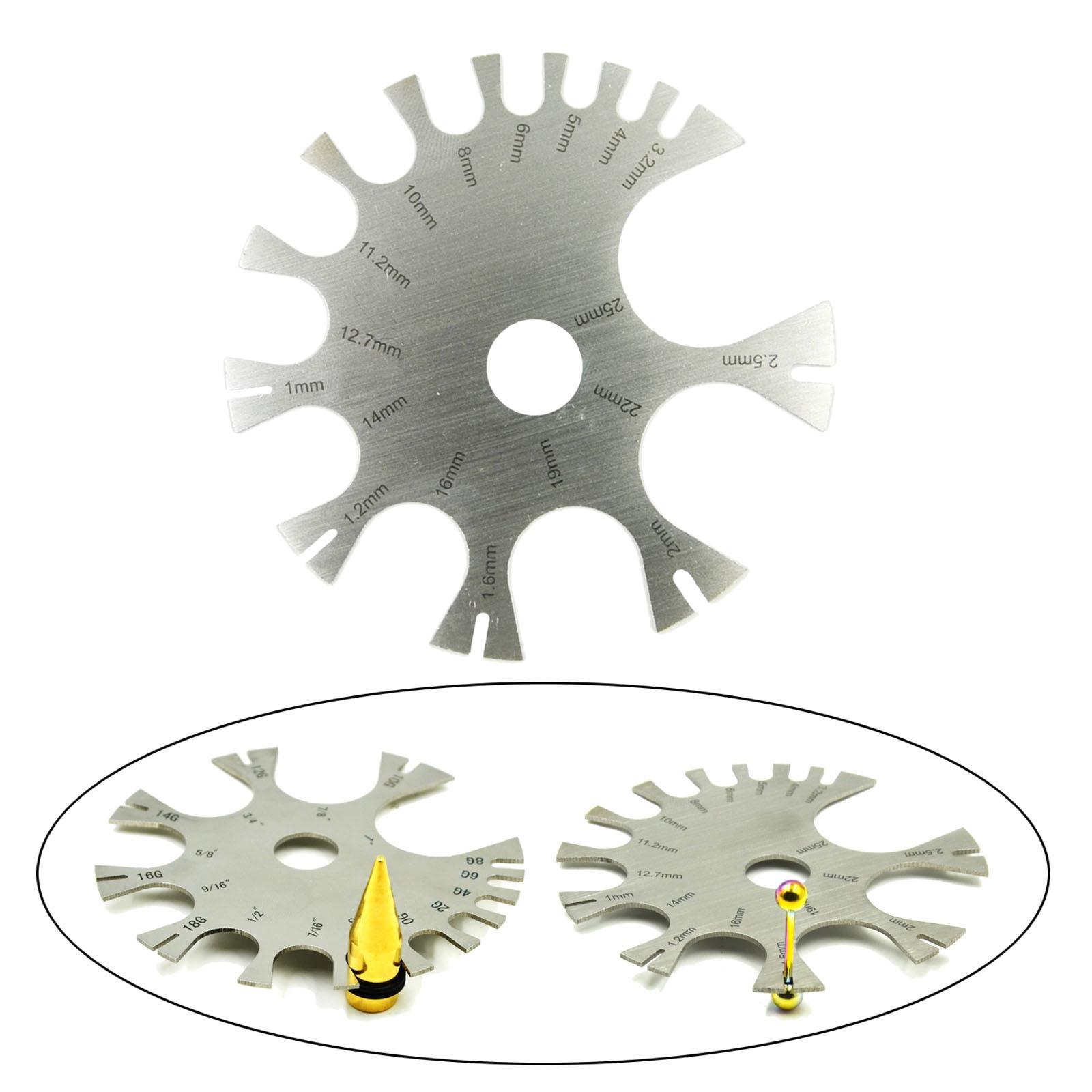 Body Jewelry Piercings Gauge P - огляд і ціна Body Jewelry Measurements
