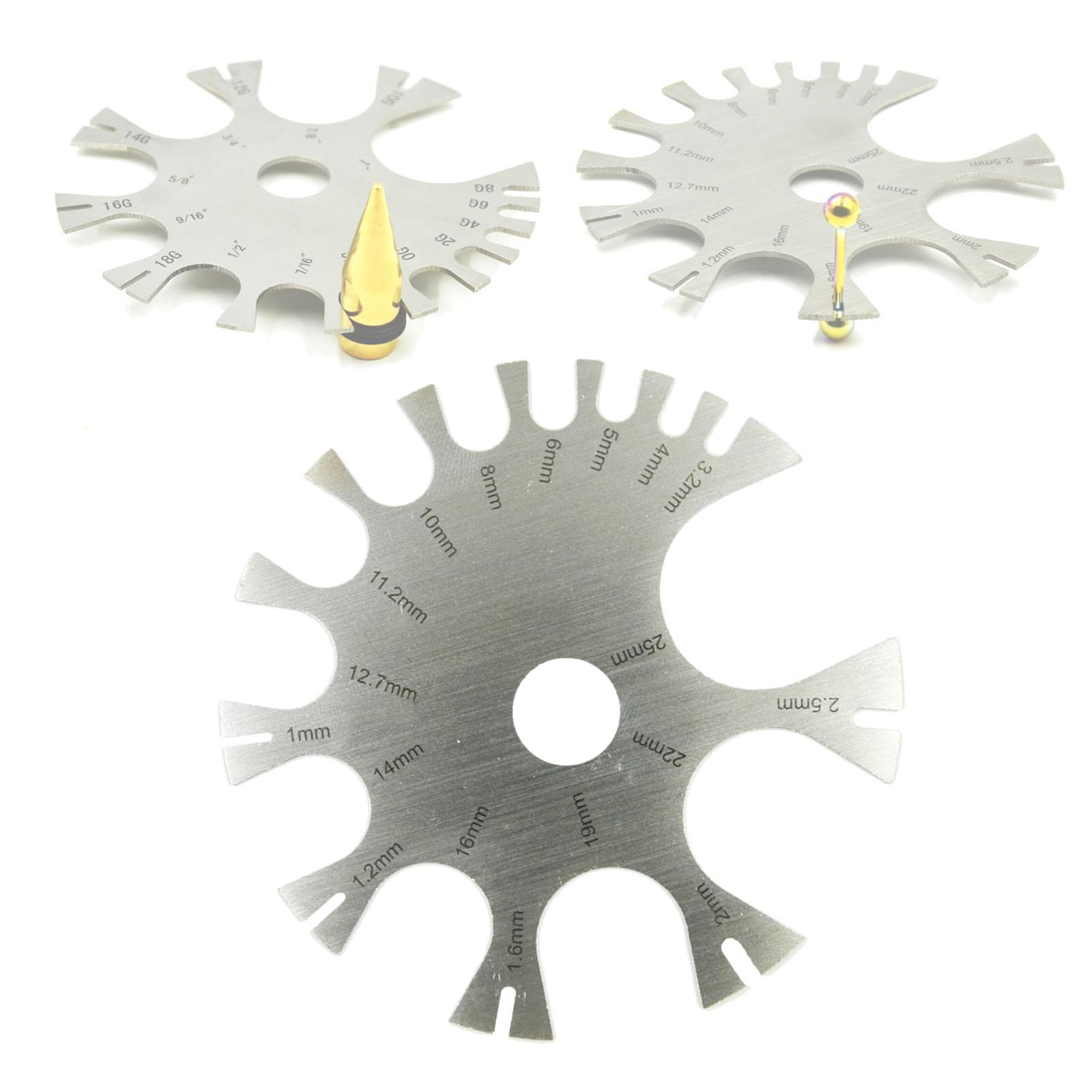 Body Jewelry Piercings Gauge P - огляд і ціна Body Jewelry Measurements