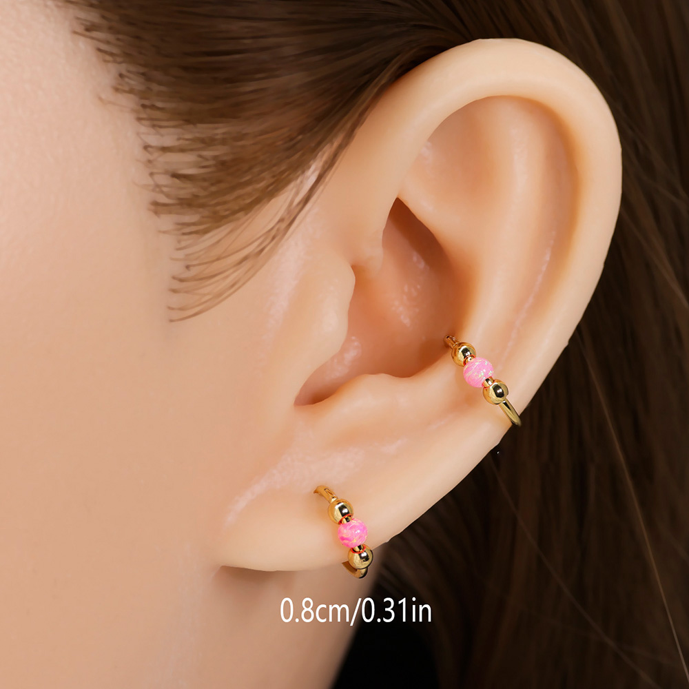 Opal Nose Ring Sparkle Set, Me - огляд і ціна Body Jewelry Eu