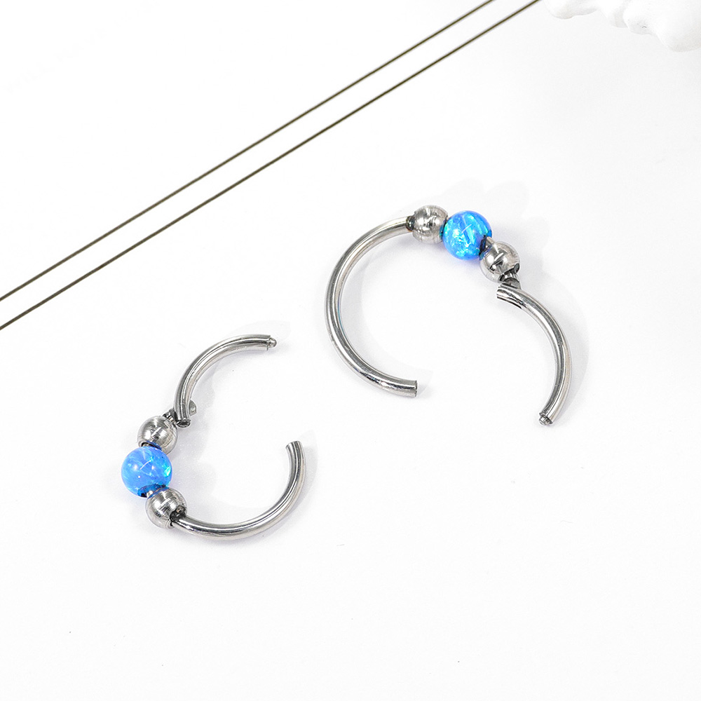 Opal Nose Ring Sparkle Set, Me - огляд і ціна Body Jewelry Eu