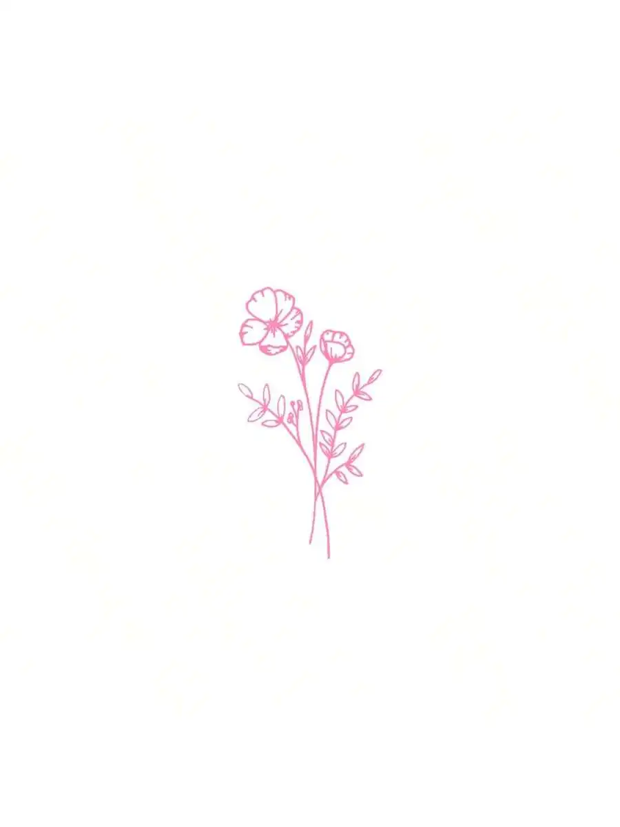 1pc Wild Flower Car Sticker, S - огляд і ціна Body Jewelry Labret