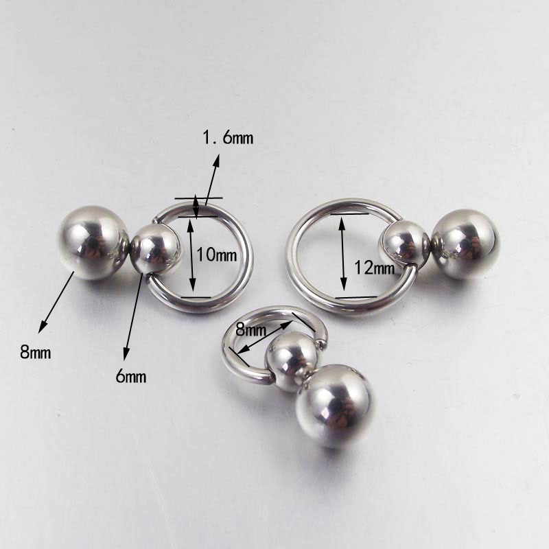 1 Piece Stainless Steel Double - огляд і ціна Nipple Bar Curved