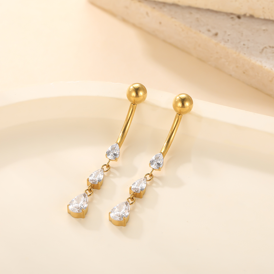 1/5Pcs ASTM F136 Titanium 14G  - огляд і ціна Belly Bar Titanium