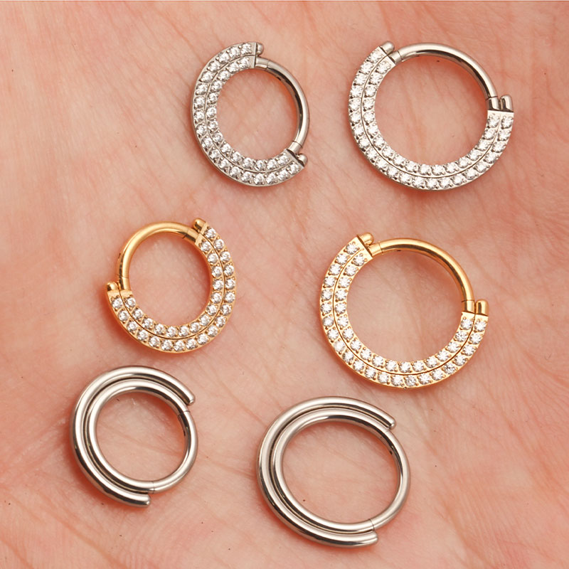 ASTM F136 Titanium Clicker Sep - огляд і ціна Belly Bar Titanium