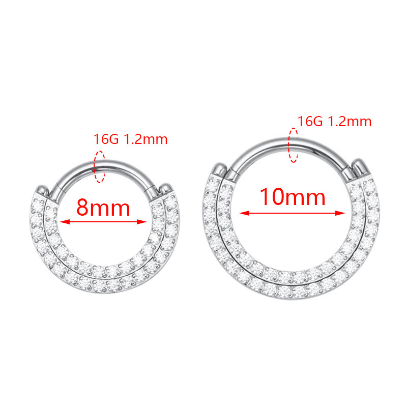 ASTM F136 Titanium Clicker Sep - огляд і ціна Belly Bar Titanium