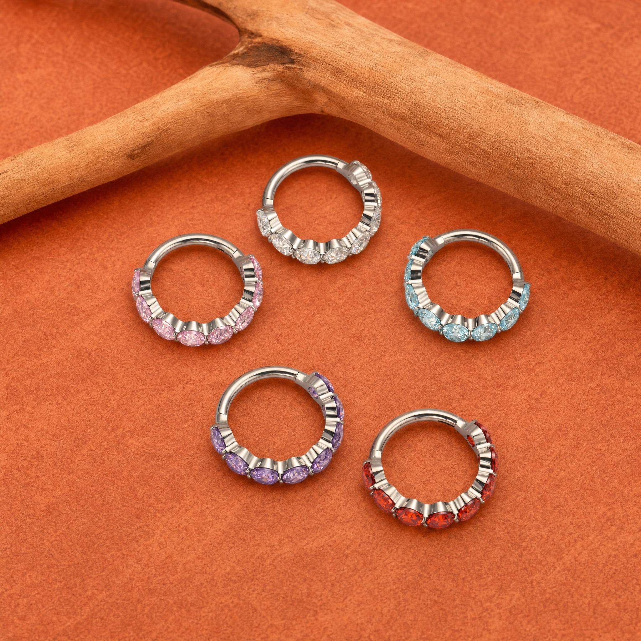 ZOOR F136 Titanium Luxury Zirc - огляд і ціна Belly Bar Titanium