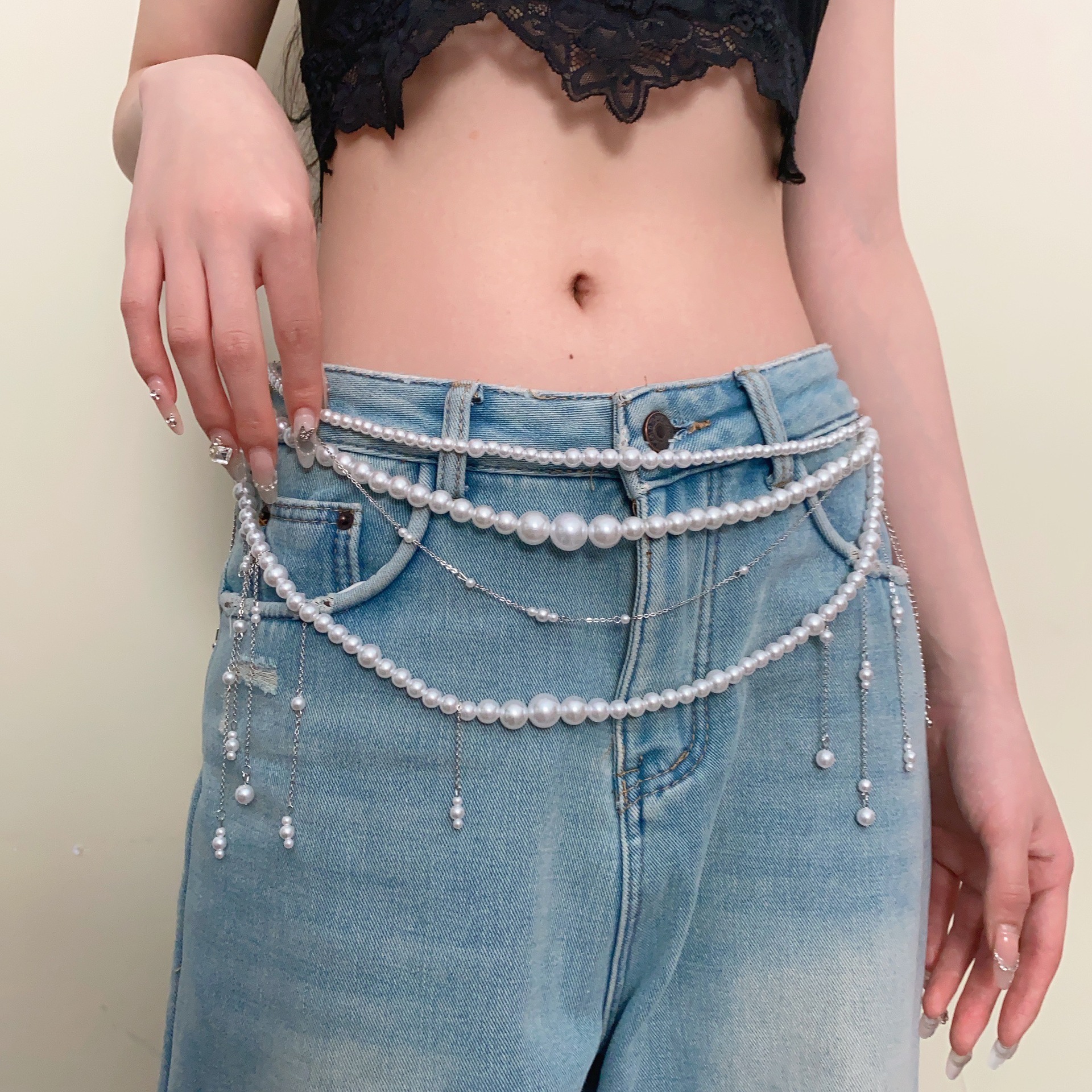 Ladies' Waist Chain Pearl Mult - огляд і ціна Body Jewelry Brands