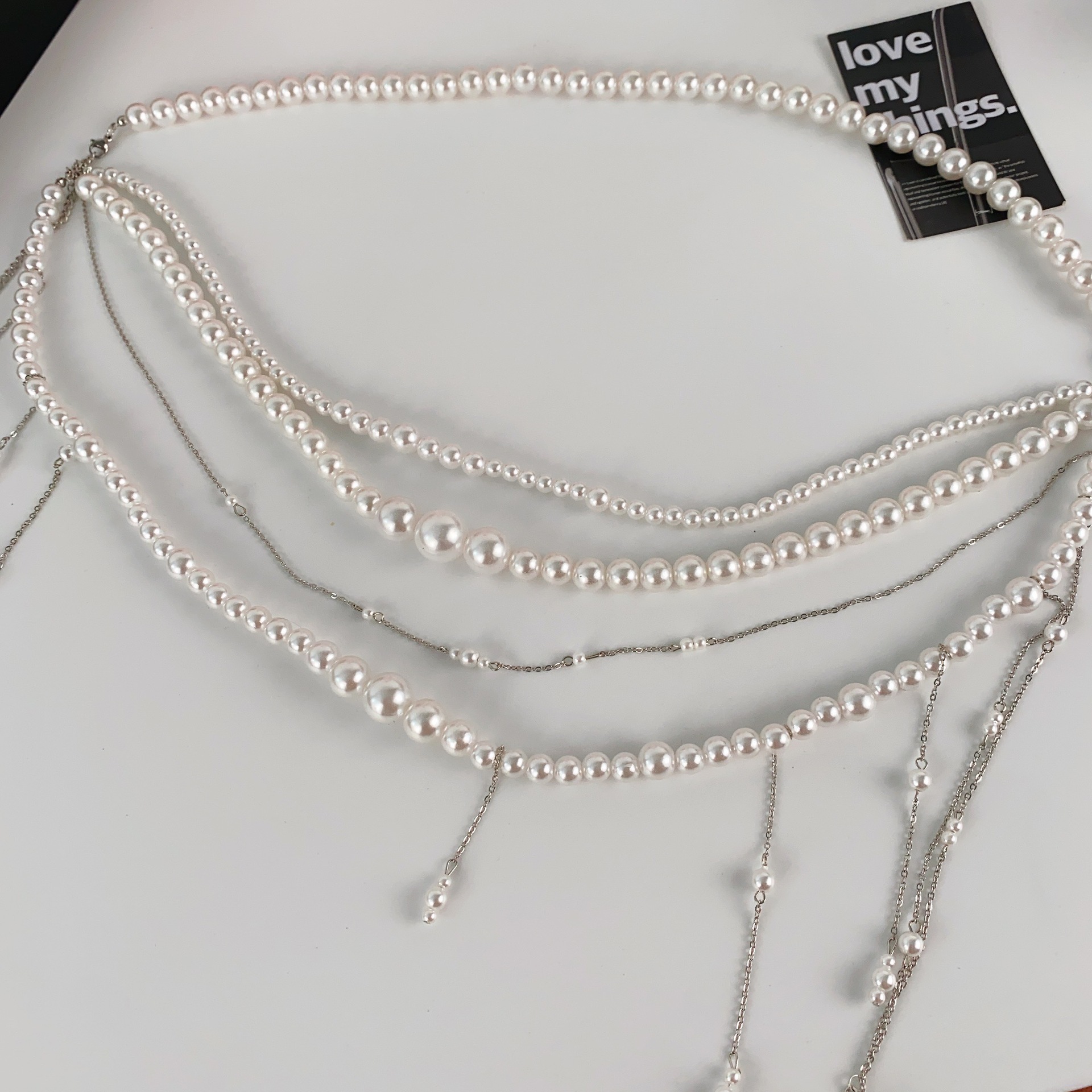 Ladies' Waist Chain Pearl Mult - огляд і ціна Body Jewelry Brands