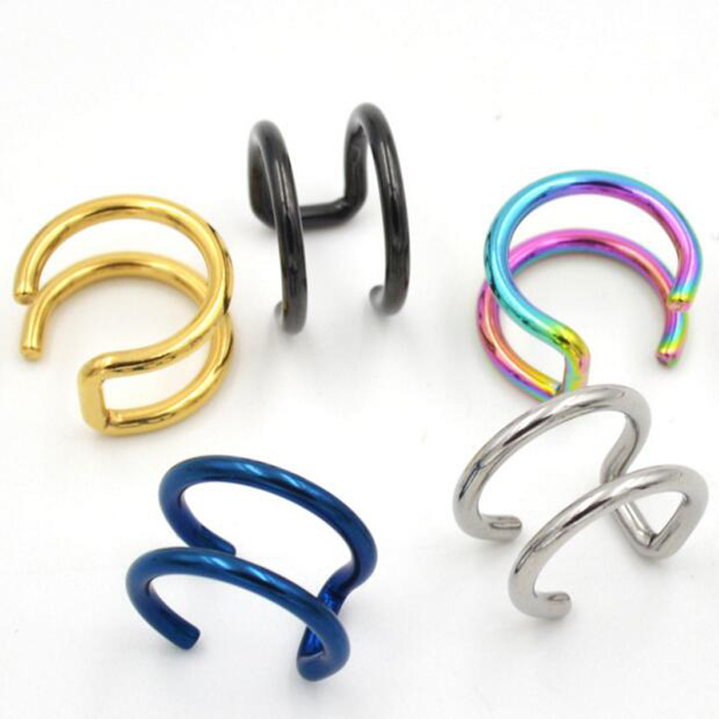 2Pcs 316L Stainless Steel Clip - огляд і ціна Body Jewelry Labret
