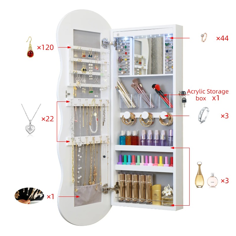 European simple, wooden full-b - огляд і ціна Body Jewelry Storage