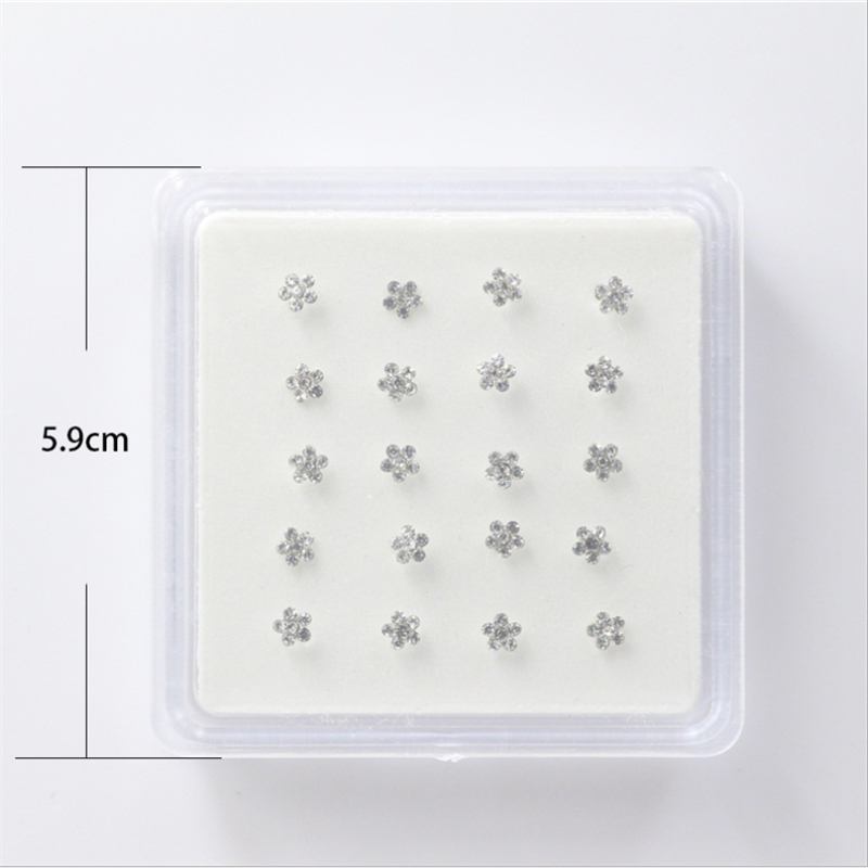 20Pcs/Box Body Nose Piercing J - огляд і ціна Body Jewelry Storage