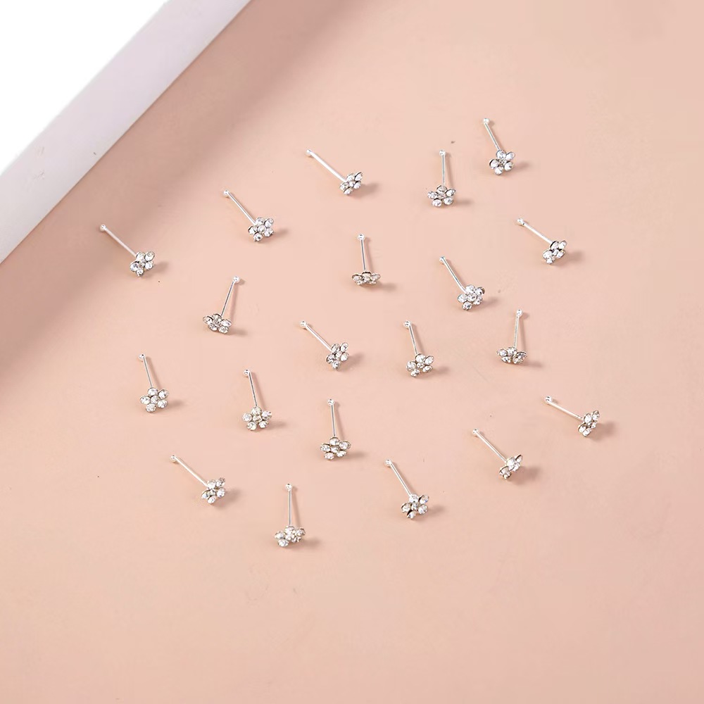 20Pcs/Box Body Nose Piercing J - огляд і ціна Body Jewelry Storage