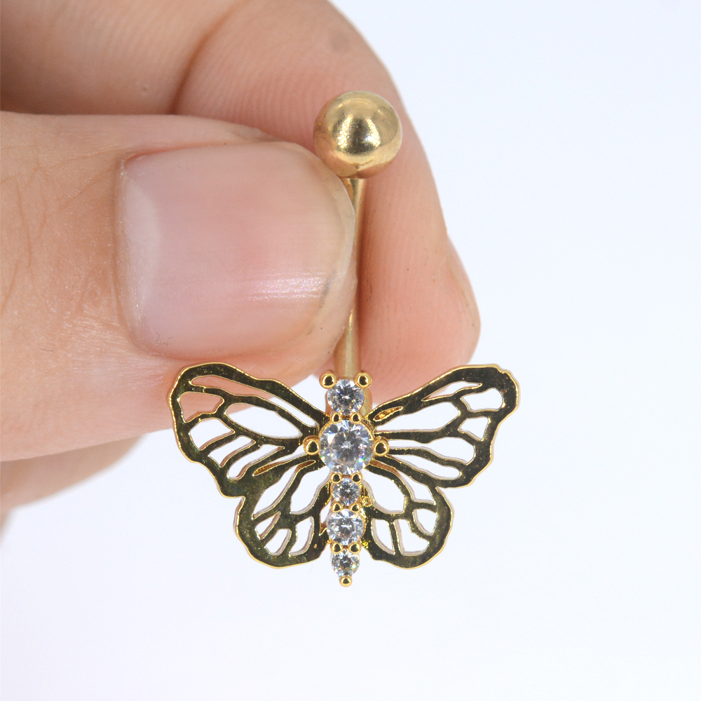 1Pc Butterfly Sexy Dangling Na - огляд і ціна Body Jewelry Brands