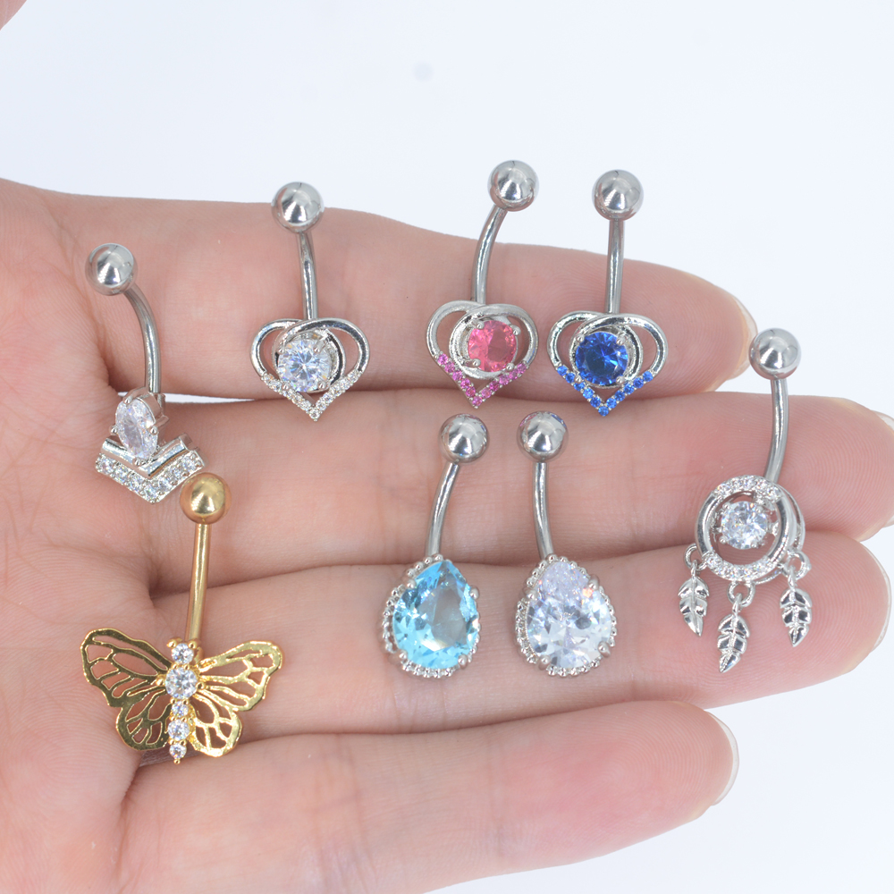 1Pc Butterfly Sexy Dangling Na - огляд і ціна Body Jewelry Brands
