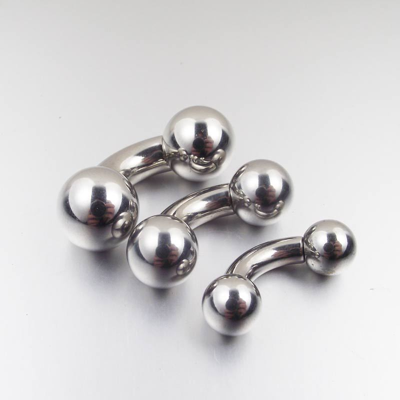 1Pc Big Size Straight Barbell  - огляд і ціна Nipple Bar Curved