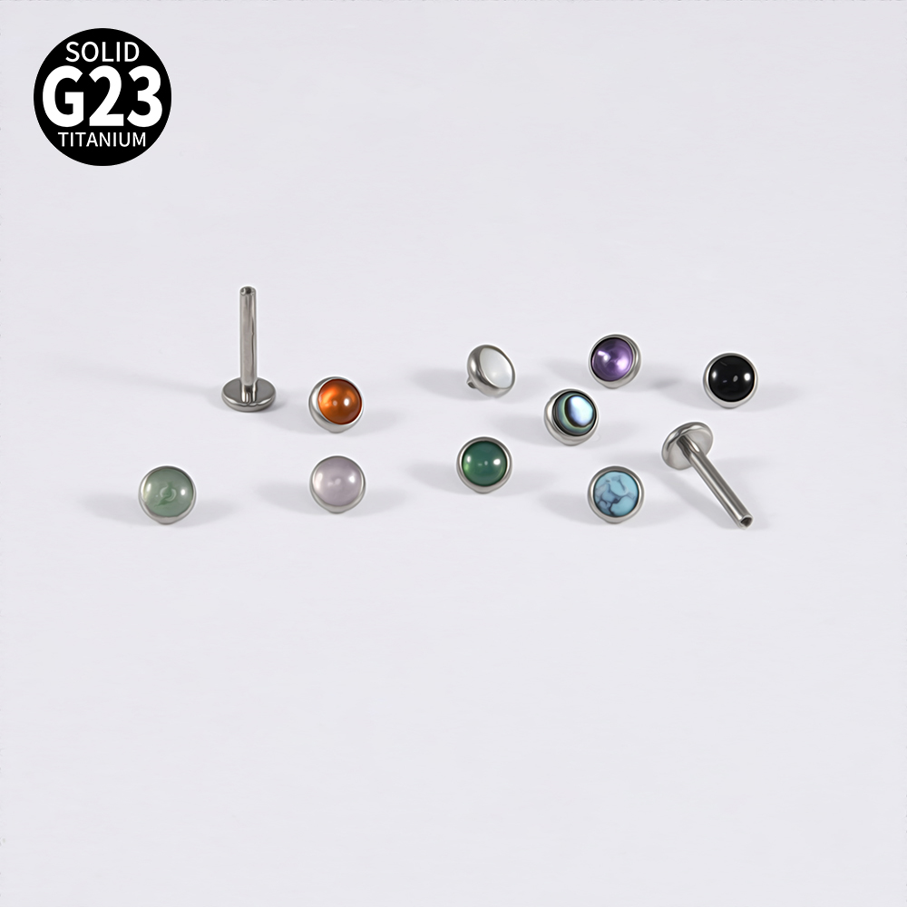 1PC 16g G23 Titanium Crystal&S - огляд і ціна Body Jewelry Labret