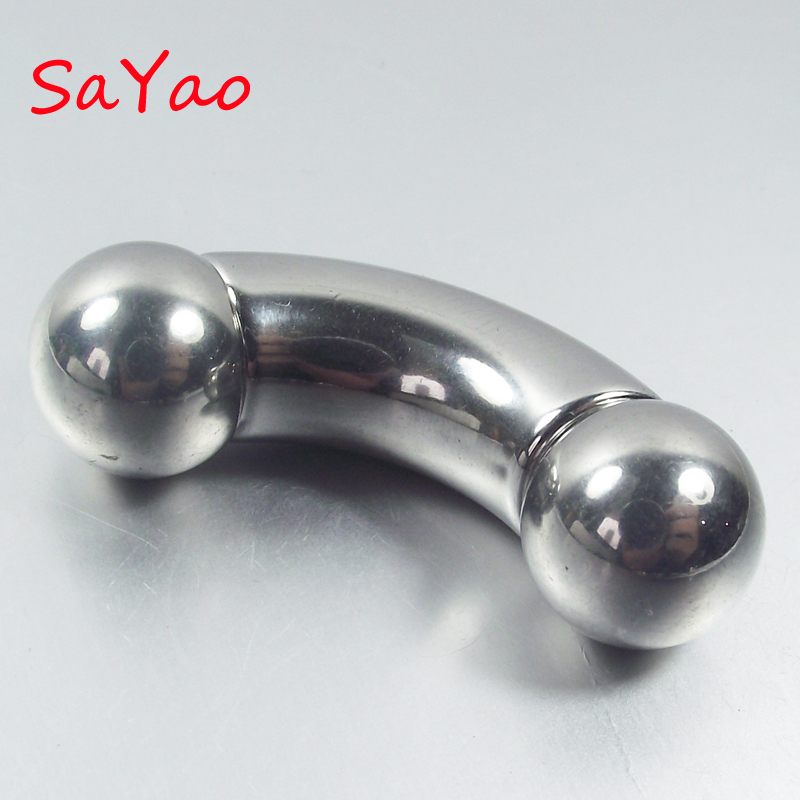 SaYao short bar Big Ball Stain - огляд і ціна Nipple Bar Curved