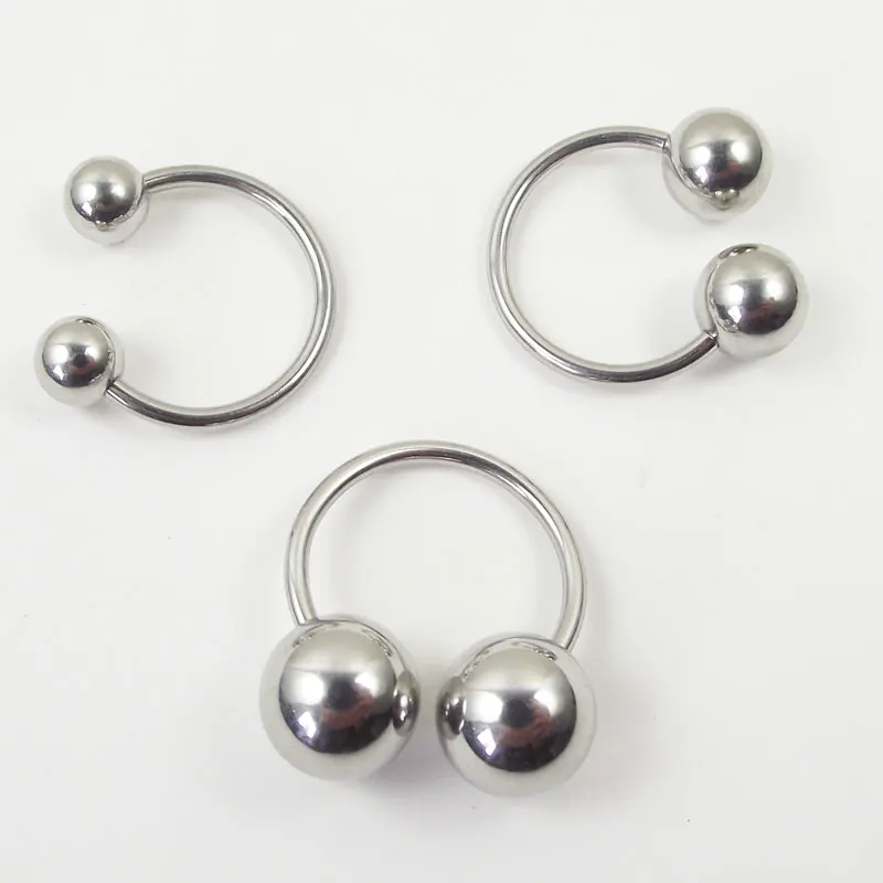 1Pcs Stainless Steel Barbell H - огляд і ціна Nipple Bar Curved