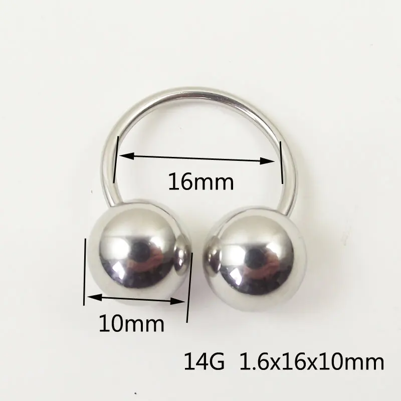 1Pcs Stainless Steel Barbell H - огляд і ціна Nipple Bar Curved
