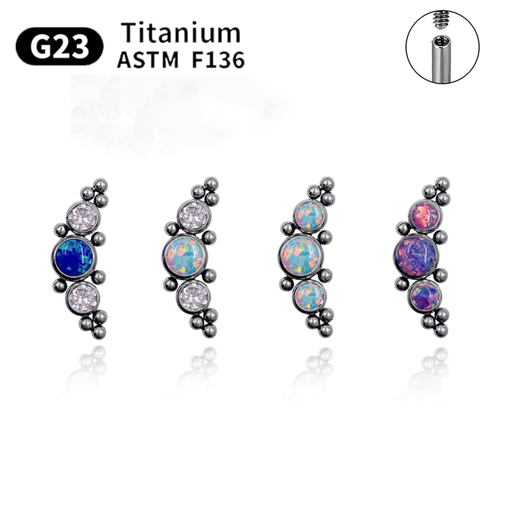 G23 Titanium Stud Earrings for - огляд і ціна Body Jewelry Labret