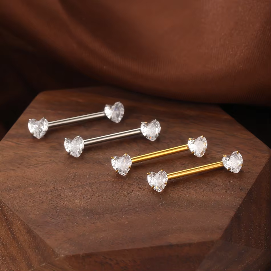1Pc G23 Titanium Nipple Ring S - огляд і ціна Belly Bar Titanium