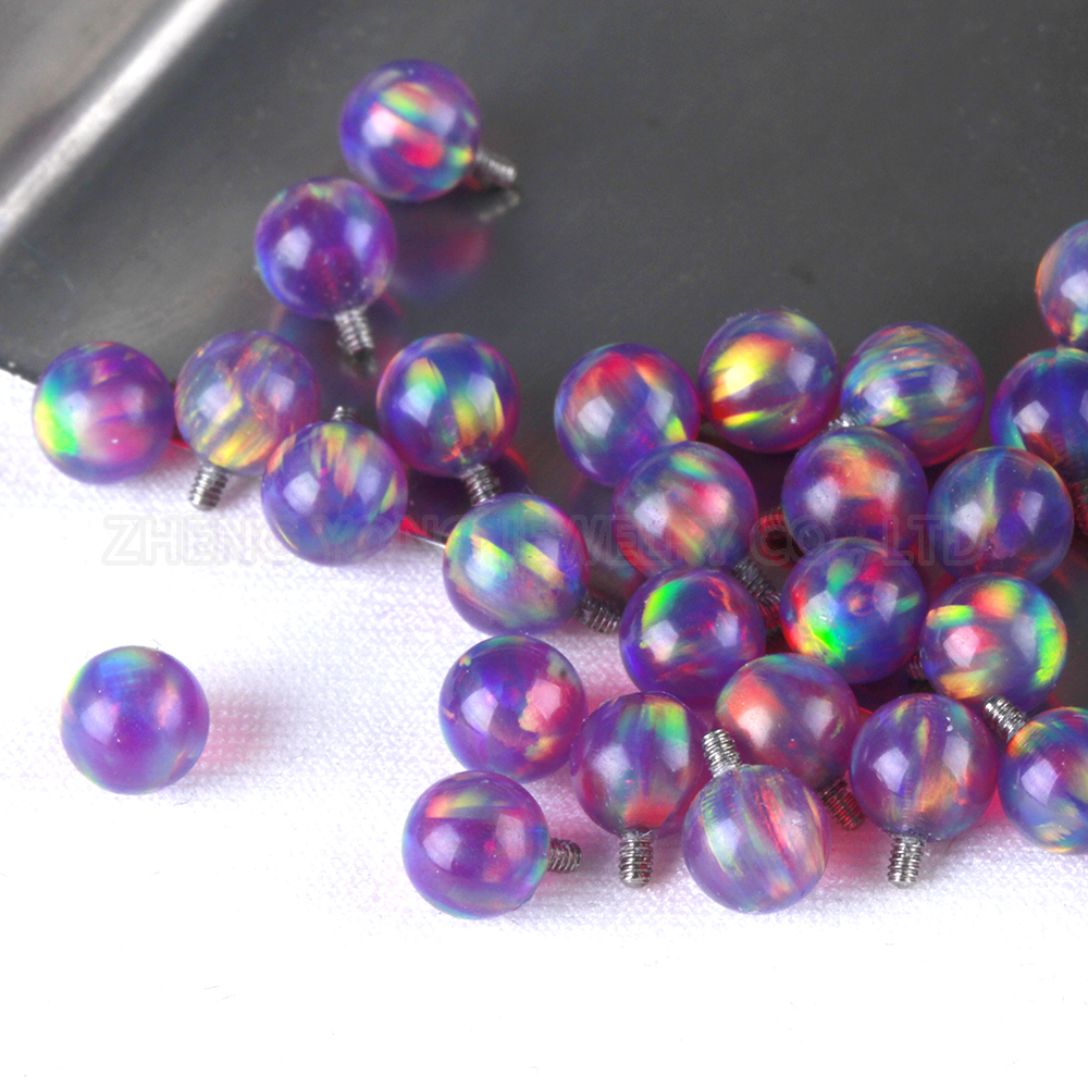 1 Pair Piercing Screw on Ball  - огляд і ціна Body Jewelry Labret