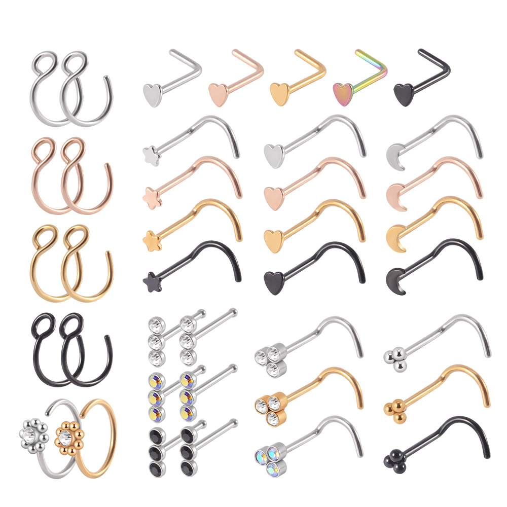 2-12PCS/Lot 316L Surgical Stee - огляд і ціна Body Jewelry Storage