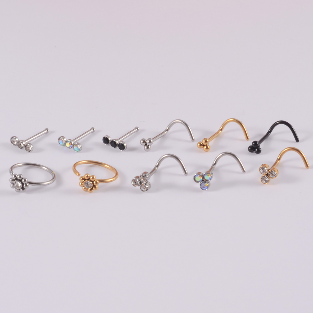 2-12PCS/Lot 316L Surgical Stee - огляд і ціна Body Jewelry Storage