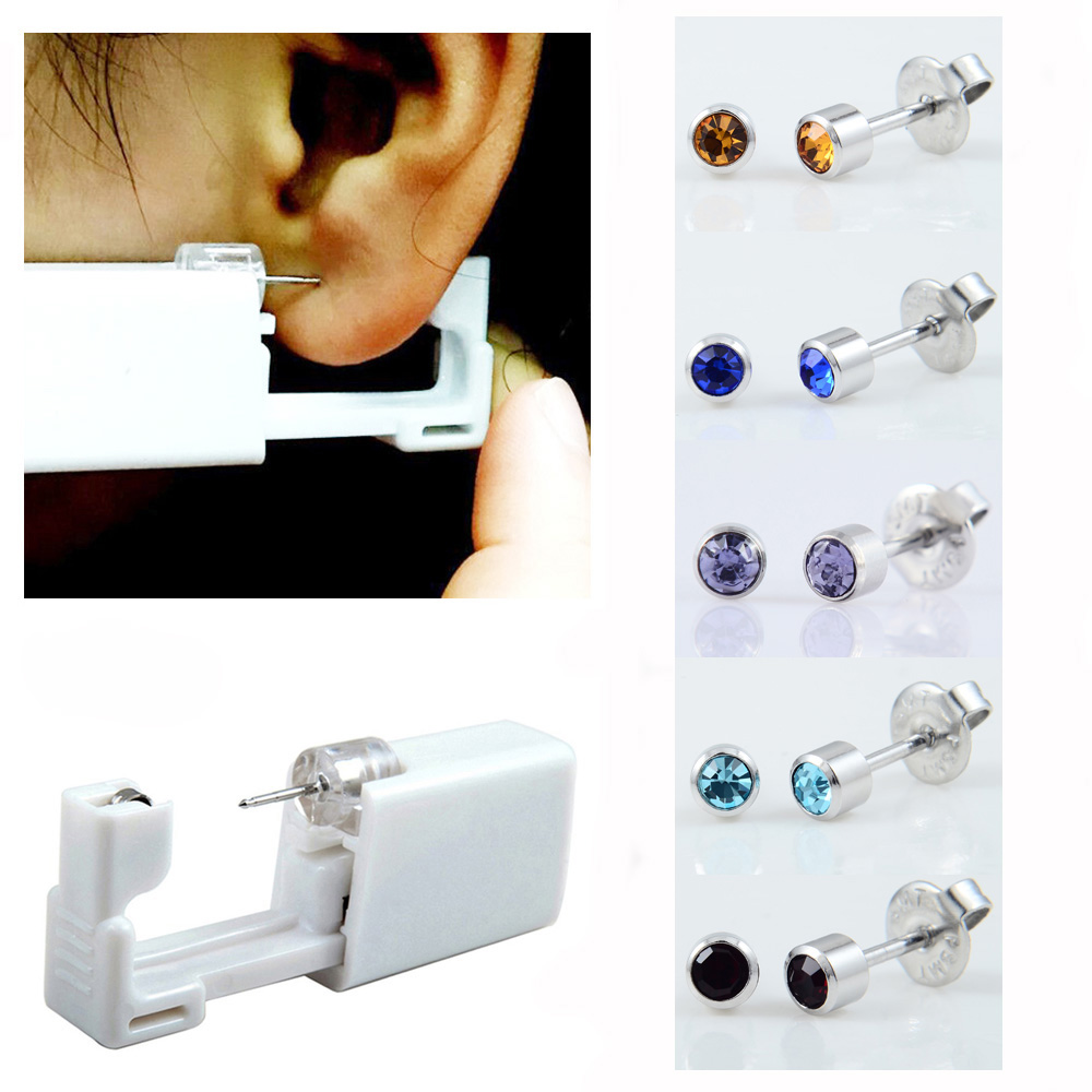 24pcs/Box No Pain Ear Piercing - огляд і ціна Body Jewelry Storage