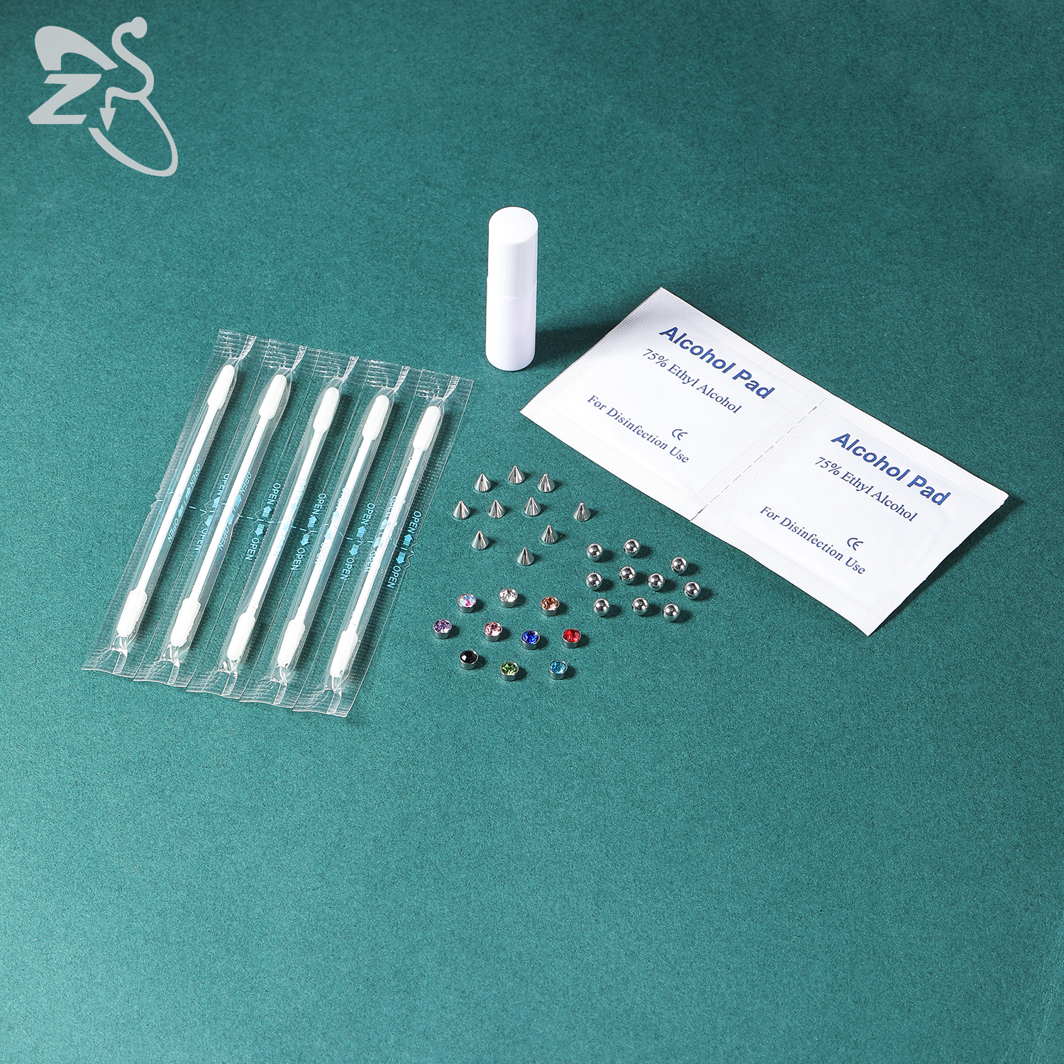 ZS 1 Set Fake Eyebrow Ring Men - огляд і ціна Body Jewelry Labret