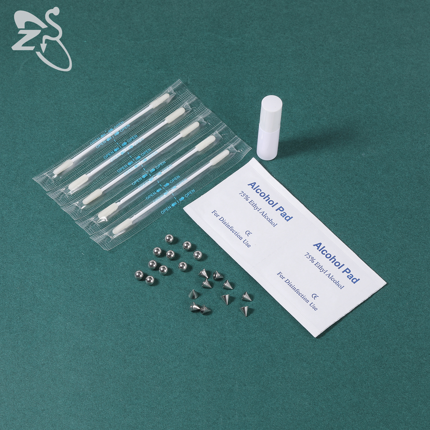 ZS 1 Set Fake Eyebrow Ring Men - огляд і ціна Body Jewelry Labret