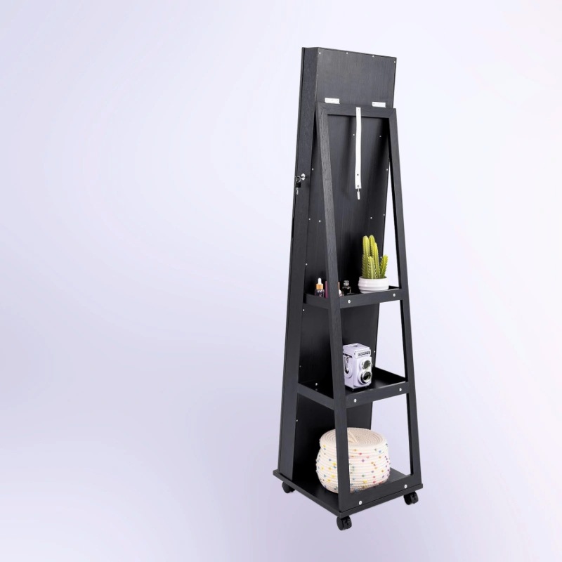 Solid wood rotating floor-stan - огляд і ціна Body Jewelry Storage