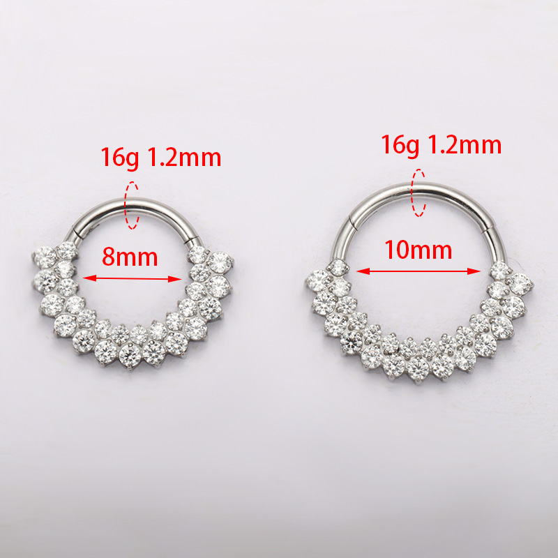ASTM F136 Titanium Clicker Sep - огляд і ціна Belly Bar Titanium