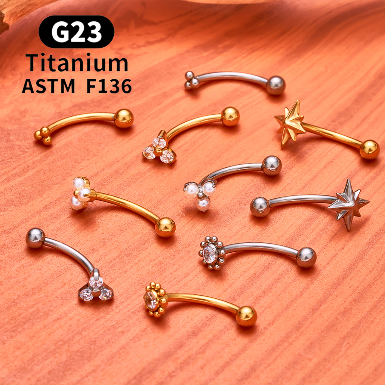 ASTM F136 Titanium Hexagram Ro - огляд і ціна Belly Bar Titanium
