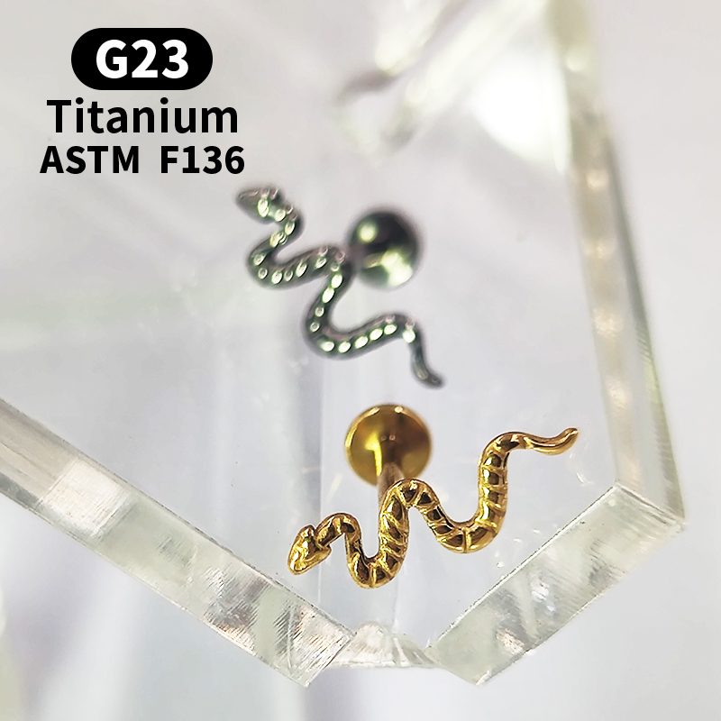 Titanium G23 Labret Tragus Lip - огляд і ціна Body Jewelry Labret