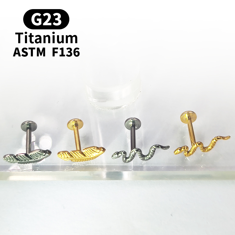 Titanium G23 Labret Tragus Lip - огляд і ціна Body Jewelry Labret