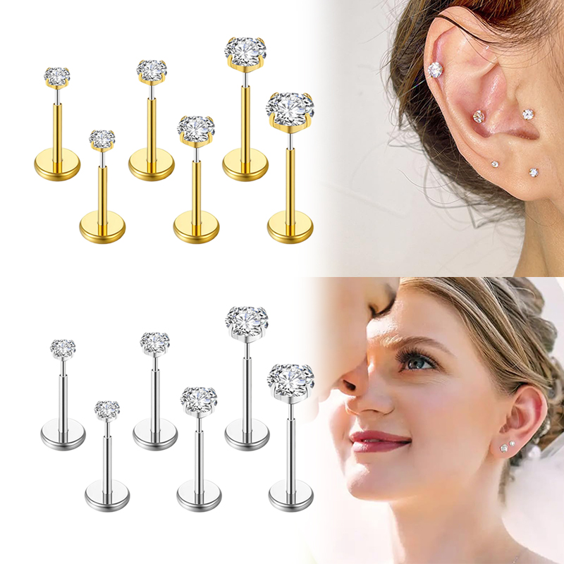 20G/18G/16G Surgical Stainless - огляд і ціна Body Jewelry Labret