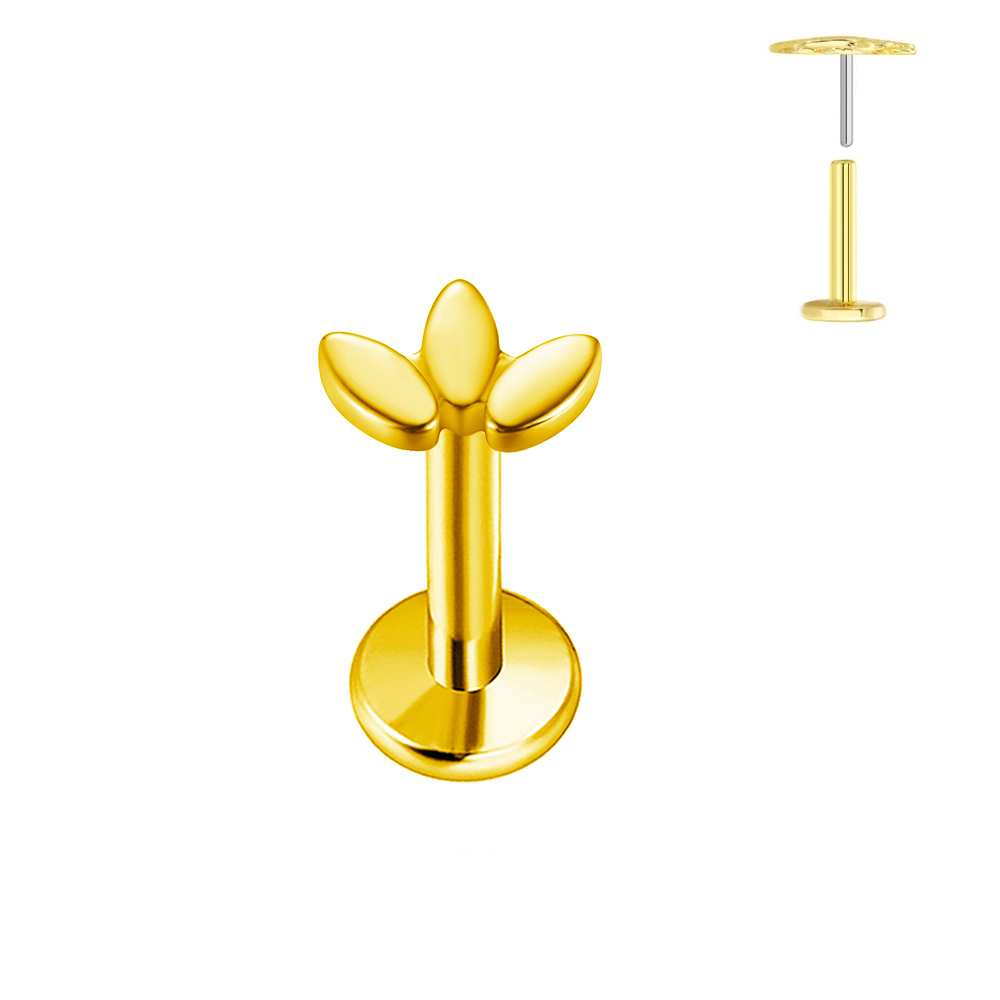 ASTM F136 G23 Titanium Heart-s - огляд і ціна Body Jewelry Labret